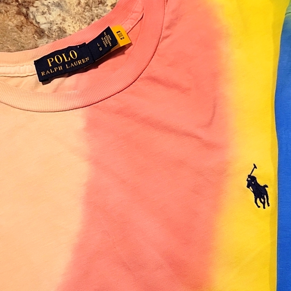 POLO Ralph Lauren Tie Dye Longlg Sleeve Tee